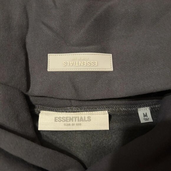 Fear of God FOG 1977 IRON Essentials Hoodie - Picture 2 of 3
